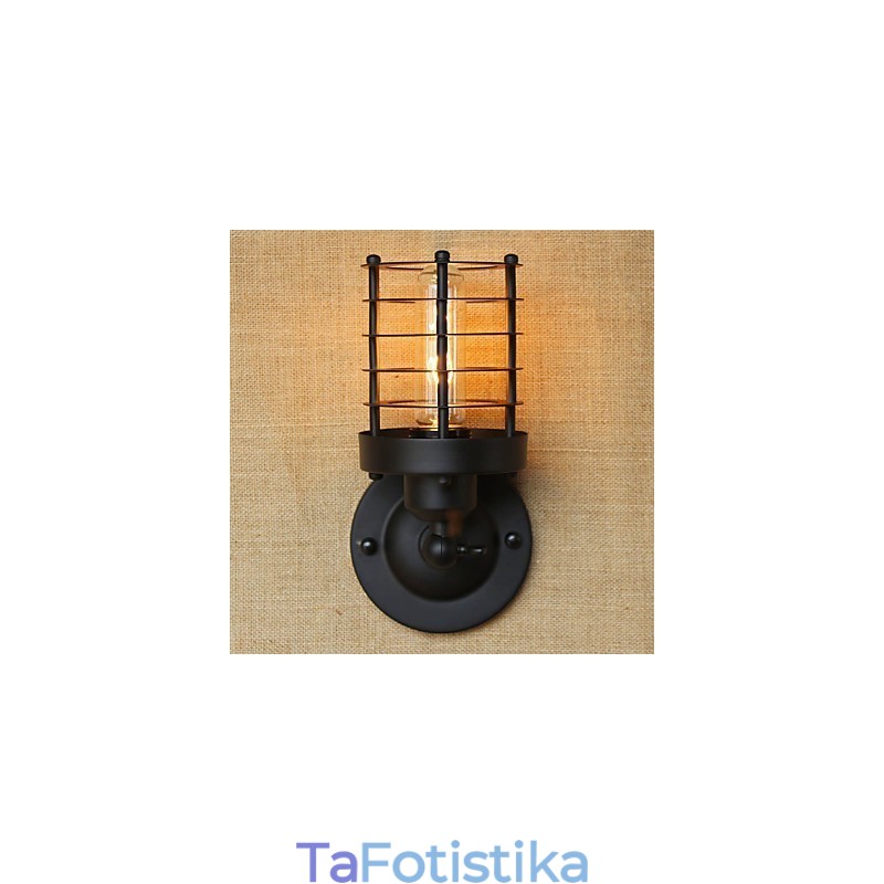 Rustic Lodge Country Antique ορειχάλκινο χαρακτηριστικό για απλίκες τοίχου με φως περιβάλλοντος φωτιστικό τοίχου