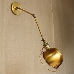 Βιομηχανικό ρετρό Ευρωπαϊκό στυλ Χωριάτικο Φωτιστικό Διακοσμητικό Επιτοίχιο Φωτιστικό Σιδερένιο μπράτσο