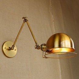 Βιομηχανικό ρετρό Ευρωπαϊκό στυλ Χωριάτικο Φωτιστικό Διακοσμητικό Επιτοίχιο Φωτιστικό Σιδερένιο μπράτσο