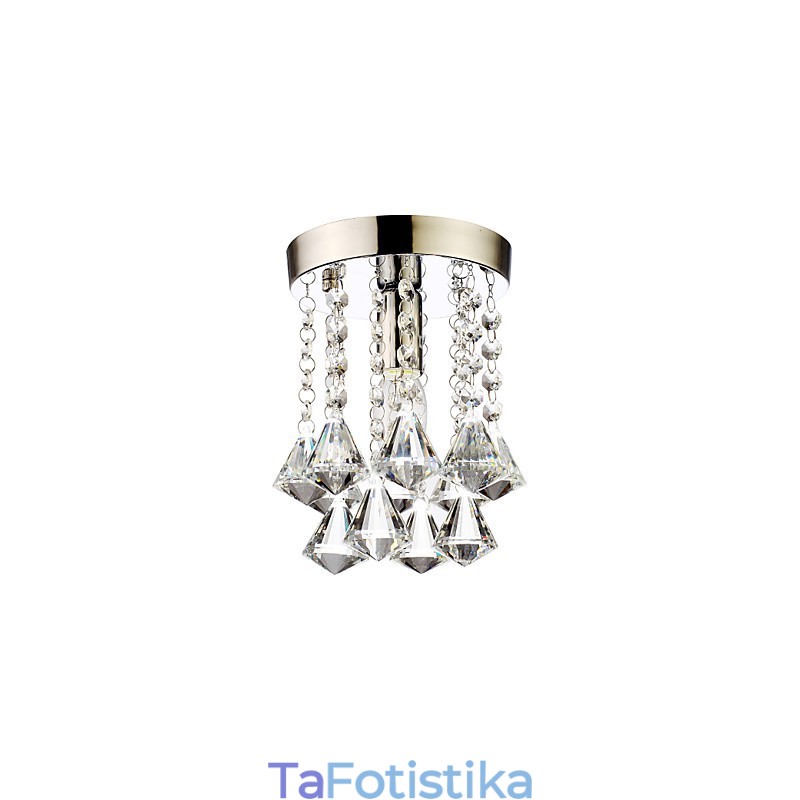 Μοντέρνο, παραδοσιακό κλασικό Country Crystal Mini Στήριγμα χρωμίου με κρύσταλλο