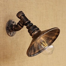 Country Retro Painting χαρακτηριστικό για Mini Style Ambient Light Φωτιστικά τοίχου Φωτιστικό τοίχου