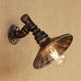 Country Retro Painting χαρακτηριστικό για Mini Style Ambient Light Φωτιστικά τοίχου Φωτιστικό τοίχου