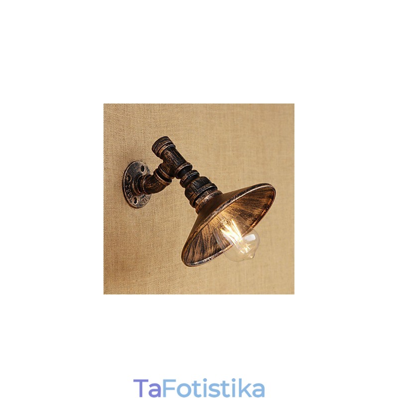Country Retro Painting χαρακτηριστικό για Mini Style Ambient Light Φωτιστικά τοίχου Φωτιστικό τοίχου