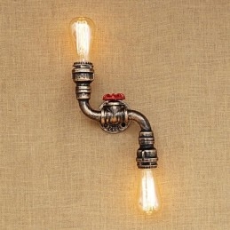 Rustic Lodge Country Brass Χαρακτηριστικό για Mini Style Ambient Light Απλίκες τοίχου Φωτιστικό τοίχου