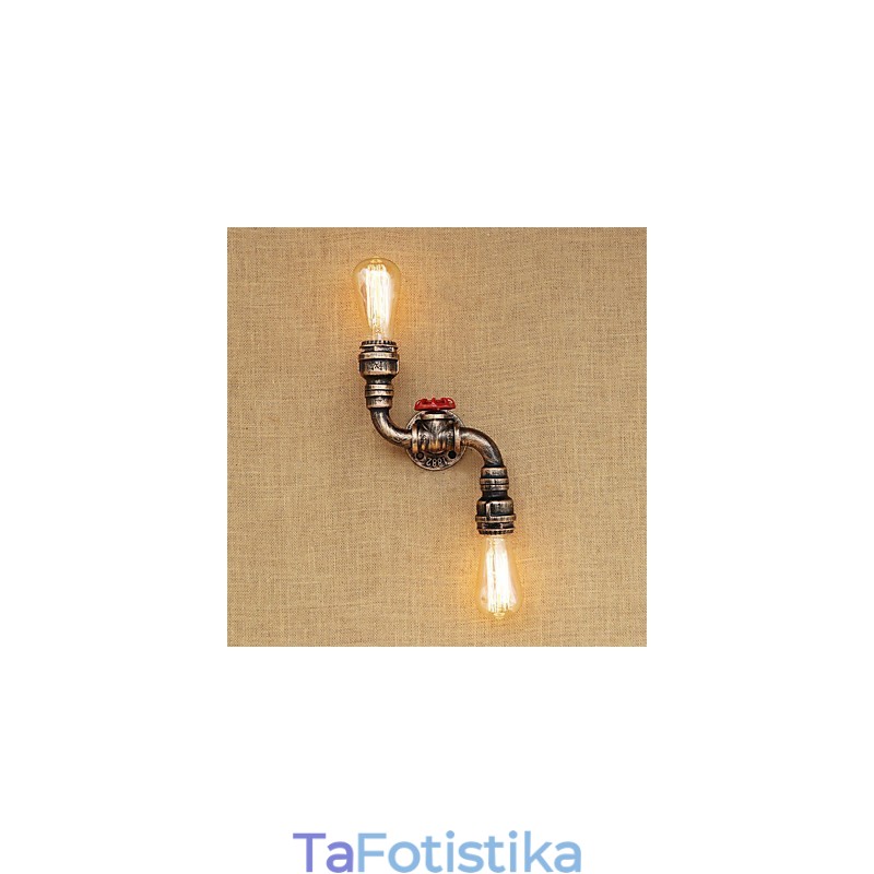 Rustic Lodge Country Brass Χαρακτηριστικό για Mini Style Ambient Light Απλίκες τοίχου Φωτιστικό τοίχου