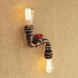 Rustic Lodge Country Brass Χαρακτηριστικό για Mini Style Ambient Light Απλίκες τοίχου Φωτιστικό τοίχου
