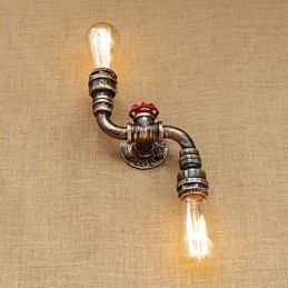 Rustic Lodge Country Brass Χαρακτηριστικό για Mini Style Ambient Light Απλίκες τοίχου Φωτιστικό τοίχου