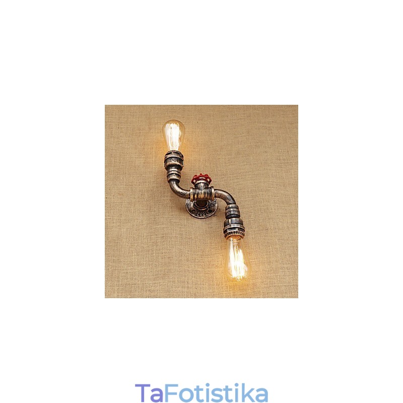 Rustic Lodge Country Brass Χαρακτηριστικό για Mini Style Ambient Light Απλίκες τοίχου Φωτιστικό τοίχου