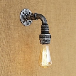 Χώρα ρετρό vintage ζωγραφική για Mini Style Ambient Light Απλίκες τοίχου Φωτιστικό τοίχου