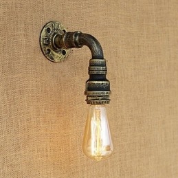 Χώρα ρετρό vintage ζωγραφική για Mini Style Ambient Light Απλίκες τοίχου Φωτιστικό τοίχου