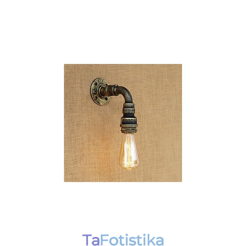 Χώρα ρετρό vintage ζωγραφική για Mini Style Ambient Light Απλίκες τοίχου Φωτιστικό τοίχου
