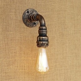 Χώρα ρετρό vintage ζωγραφική για Mini Style Ambient Light Απλίκες τοίχου Φωτιστικό τοίχου