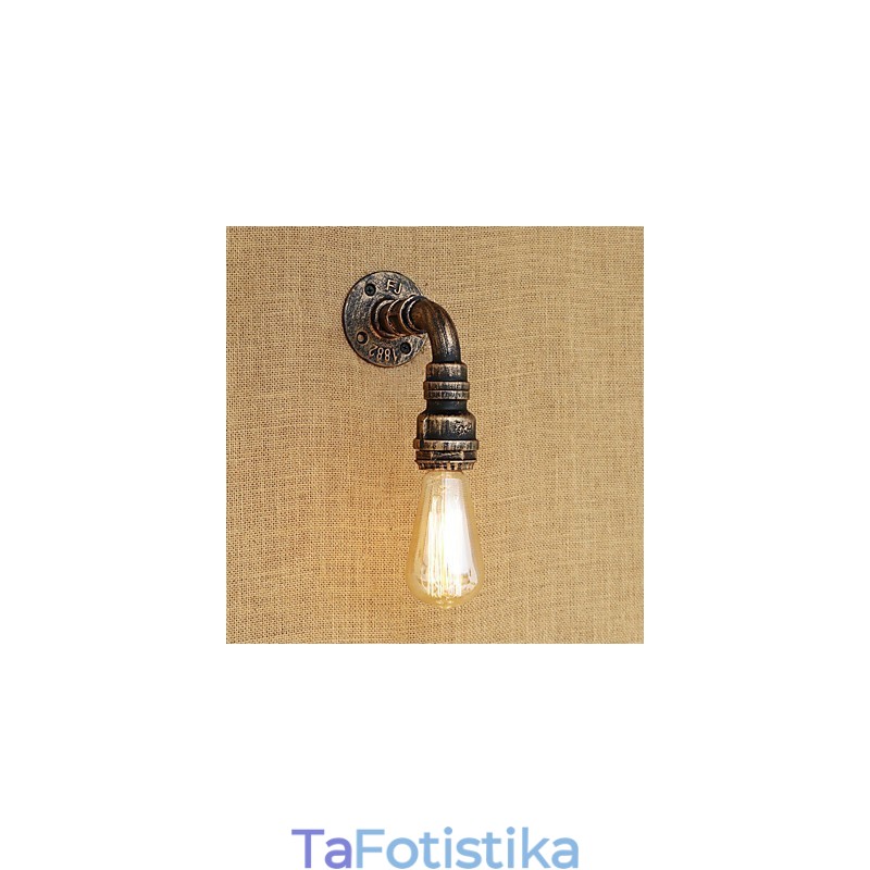 Χώρα ρετρό vintage ζωγραφική για Mini Style Ambient Light Απλίκες τοίχου Φωτιστικό τοίχου