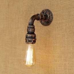 Χώρα ρετρό vintage ζωγραφική για Mini Style Ambient Light Απλίκες τοίχου Φωτιστικό τοίχου