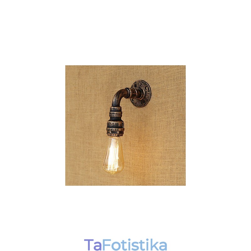 Χώρα ρετρό vintage ζωγραφική για Mini Style Ambient Light Απλίκες τοίχου Φωτιστικό τοίχου