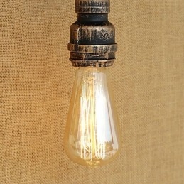 Χώρα ρετρό vintage ζωγραφική για Mini Style Ambient Light Απλίκες τοίχου Φωτιστικό τοίχου