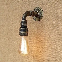 Χώρα ρετρό vintage ζωγραφική για Mini Style Ambient Light Απλίκες τοίχου Φωτιστικό τοίχου