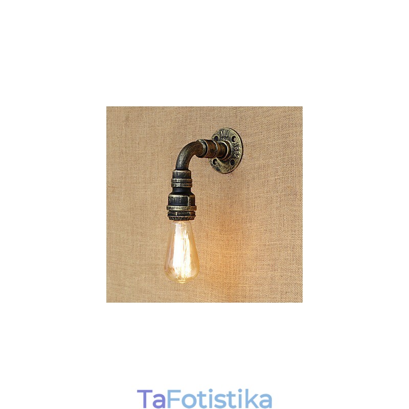 Χώρα ρετρό vintage ζωγραφική για Mini Style Ambient Light Απλίκες τοίχου Φωτιστικό τοίχου