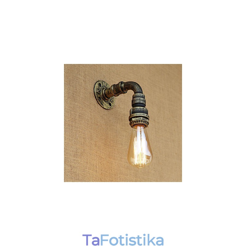 Χώρα ρετρό vintage ζωγραφική για Mini Style Ambient Light Απλίκες τοίχου Φωτιστικό τοίχου
