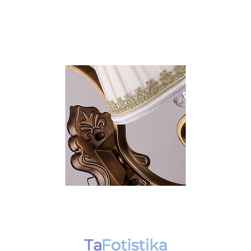 Παραδοσιακό κλασικό ηλεκτρολυμένο χαρακτηριστικό για προστασία ματιών Απλίκες τοίχου Φωτιστικό τοίχου κάτω από το φως