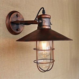 Χαρακτηριστικό ρετρό ζωγραφικής Rustic Lodge Country για Mini Style Downlight Wall Lights