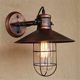Χαρακτηριστικό ρετρό ζωγραφικής Rustic Lodge Country για Mini Style Downlight Wall Lights