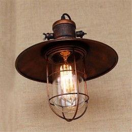 Χαρακτηριστικό ρετρό ζωγραφικής Rustic Lodge Country για Mini Style Downlight Wall Lights