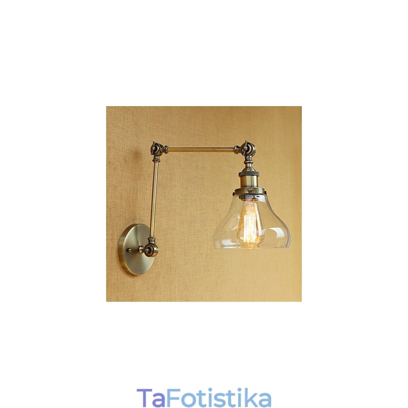 Country Retro Ηλεκτροεπιμεταλλευμένο Χαρακτηριστικό για Mini Style Eye Protection Περιβάλλοντος φωτός Swing Arm LightsWall