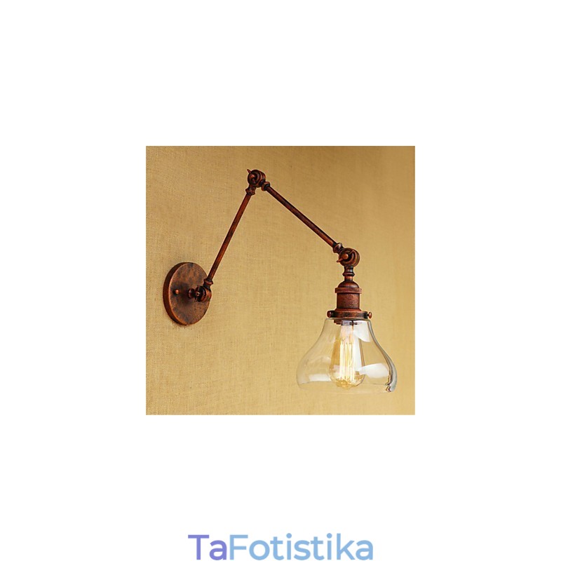Country Retro Ηλεκτροεπιμεταλλευμένο Χαρακτηριστικό για Mini Style Eye Protection Περιβάλλοντος φωτός Swing Arm LightsWall