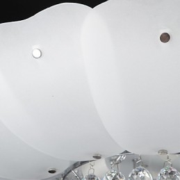 Flush Mount Crystal Μοντέρνο Σύγχρονο Παραδοσιακό Κλασικό Μέταλλο