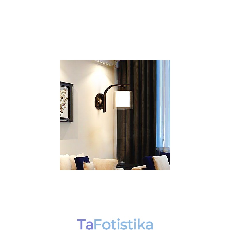 Παραδοσιακή Κλασική Χώρα Ρετρό Ζωγραφική για Απλίκες Τοίχου Φωτιστικό τοίχου