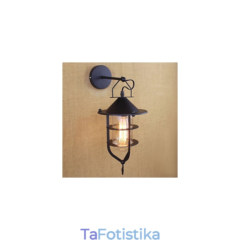 Country Retro Painting χαρακτηριστικό για Mini Style Eye Protection Απλίκες τοίχου περιβάλλοντος φωτός