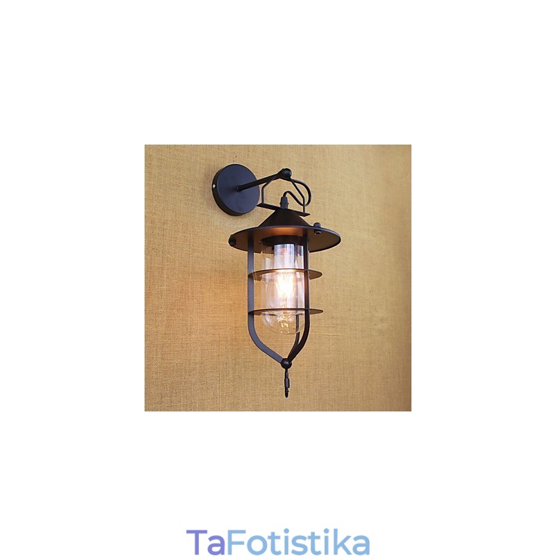 Country Retro Painting χαρακτηριστικό για Mini Style Eye Protection Απλίκες τοίχου περιβάλλοντος φωτός