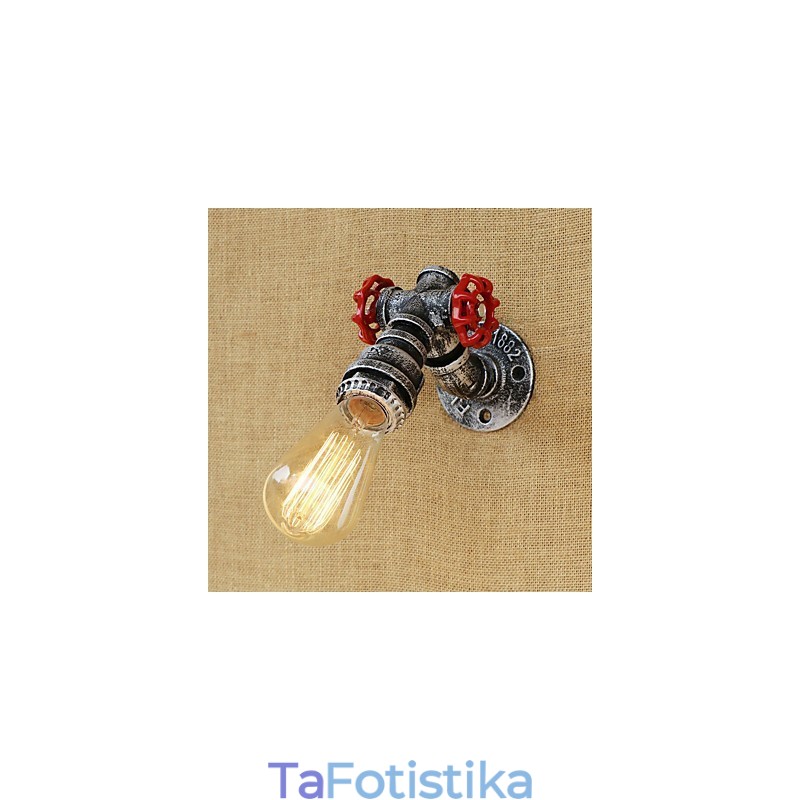 Country Retro Painting χαρακτηριστικό για Mini Style Ambient Light Απλίκες τοίχου Φωτιστικό τοίχου