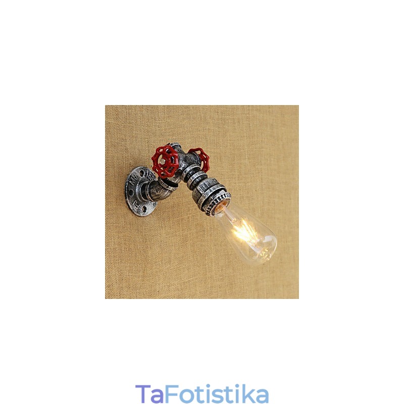 Country Retro Painting χαρακτηριστικό για Mini Style Ambient Light Απλίκες τοίχου Φωτιστικό τοίχου