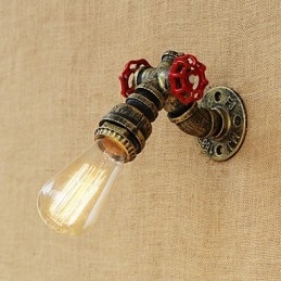 Country Retro Painting χαρακτηριστικό για Mini Style Ambient Light Απλίκες τοίχου Φωτιστικό τοίχου