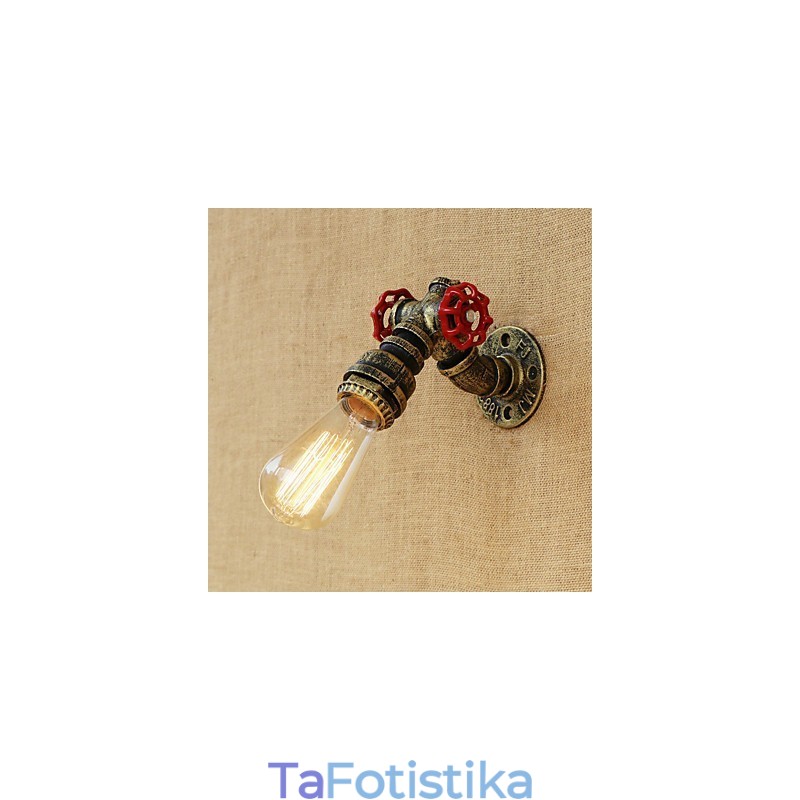Country Retro Painting χαρακτηριστικό για Mini Style Ambient Light Απλίκες τοίχου Φωτιστικό τοίχου