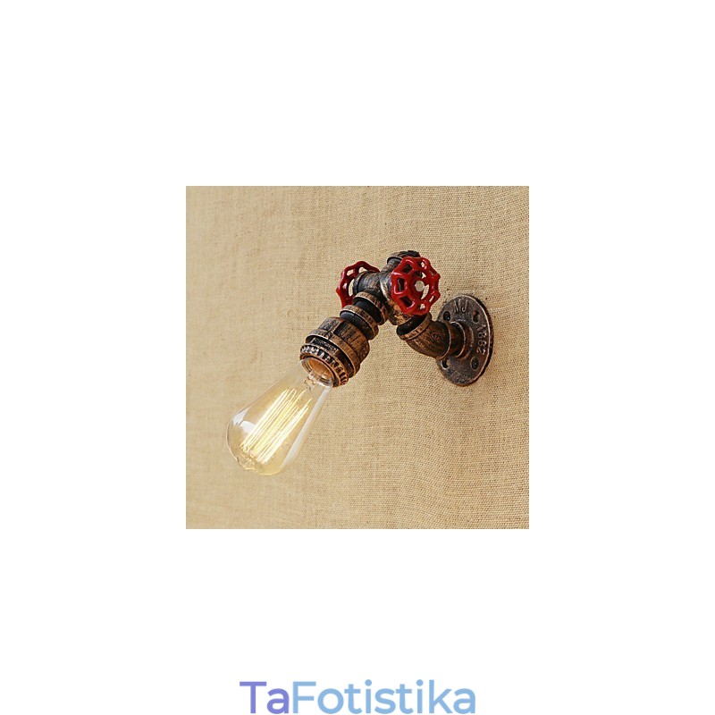 Country Retro Painting χαρακτηριστικό για Mini Style Ambient Light Απλίκες τοίχου Φωτιστικό τοίχου
