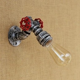 Country Retro Painting χαρακτηριστικό για Mini Style Ambient Light Απλίκες τοίχου Φωτιστικό τοίχου