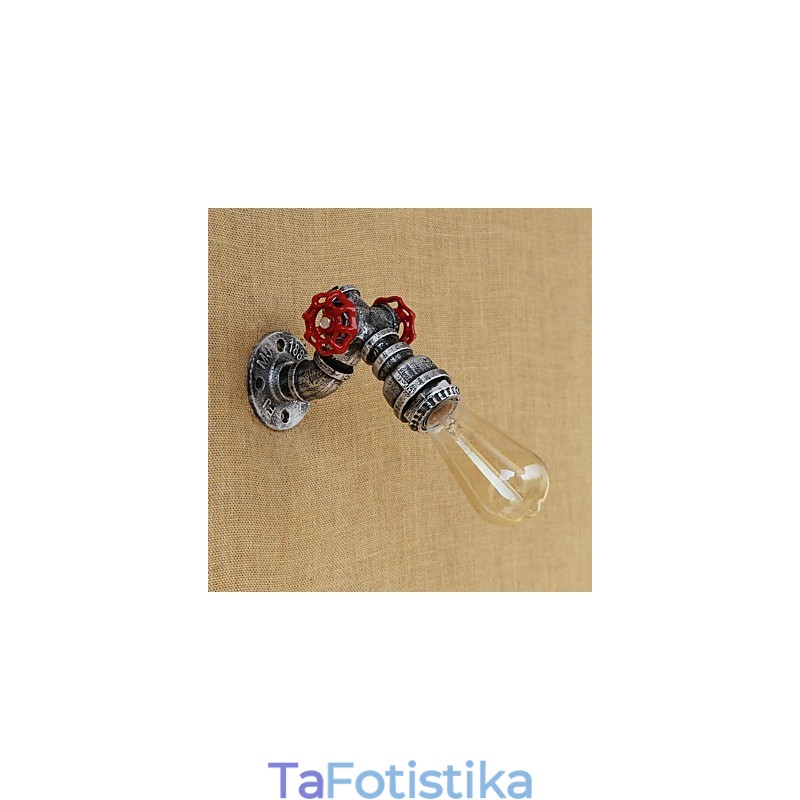 Country Retro Painting χαρακτηριστικό για Mini Style Ambient Light Απλίκες τοίχου Φωτιστικό τοίχου