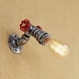 Country Retro Painting χαρακτηριστικό για Mini Style Ambient Light Απλίκες τοίχου Φωτιστικό τοίχου