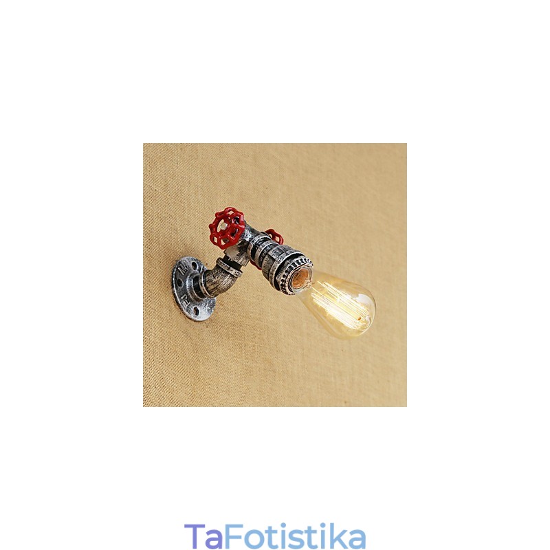 Country Retro Painting χαρακτηριστικό για Mini Style Ambient Light Απλίκες τοίχου Φωτιστικό τοίχου