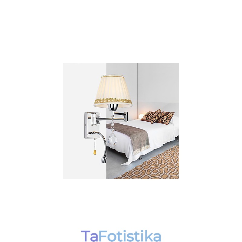 Modern Contemporary Rustic Lodge Μοντέρνο Σύγχρονο Country Chrome Χαρακτηριστικό για κρυστάλλινο αιωρούμενο φωτιστικό τοίχου