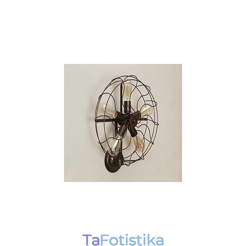 Παραδοσιακό κλασικό ρουστίκ Lodge Country Painting Χαρακτηριστικό για Mini Style Ambient Light Απλίκες τοίχου Φωτιστικό τοίχου