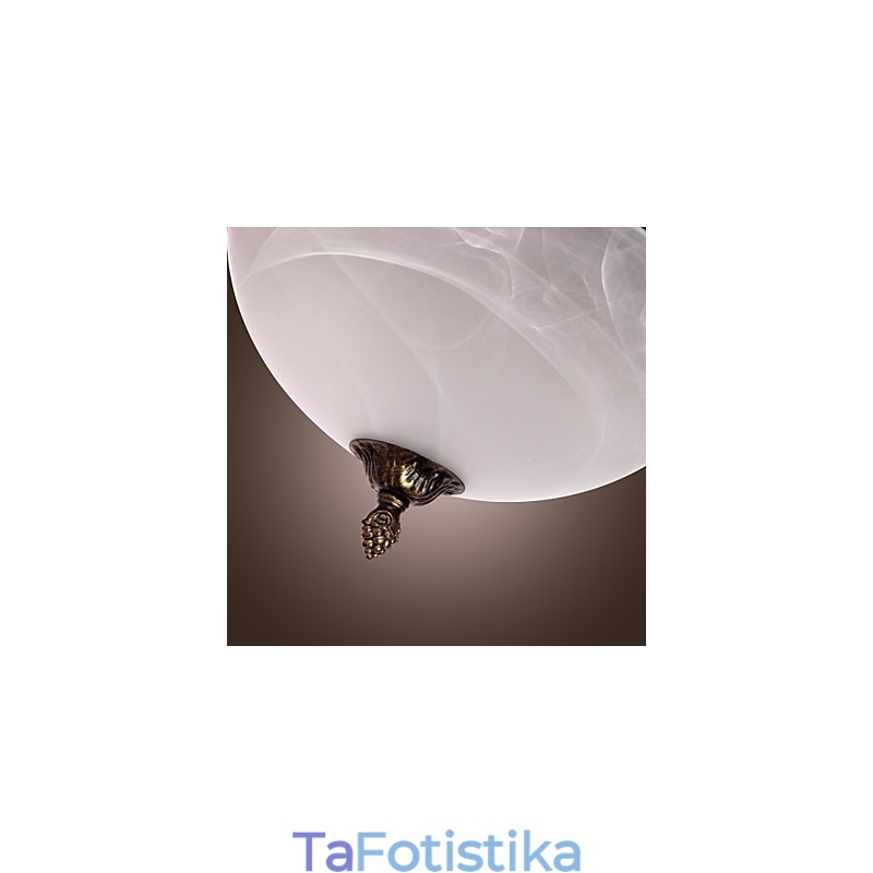Φλος βάση με έμπνευση αντίκες με 2 φώτα
