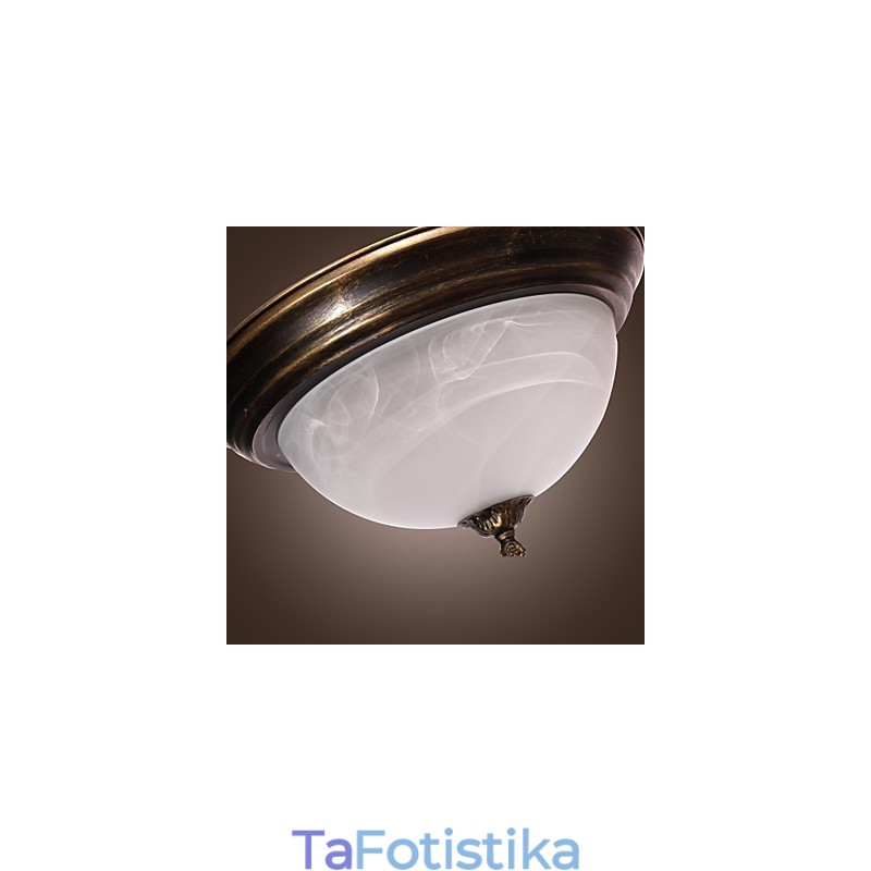 Φλος βάση με έμπνευση αντίκες με 2 φώτα