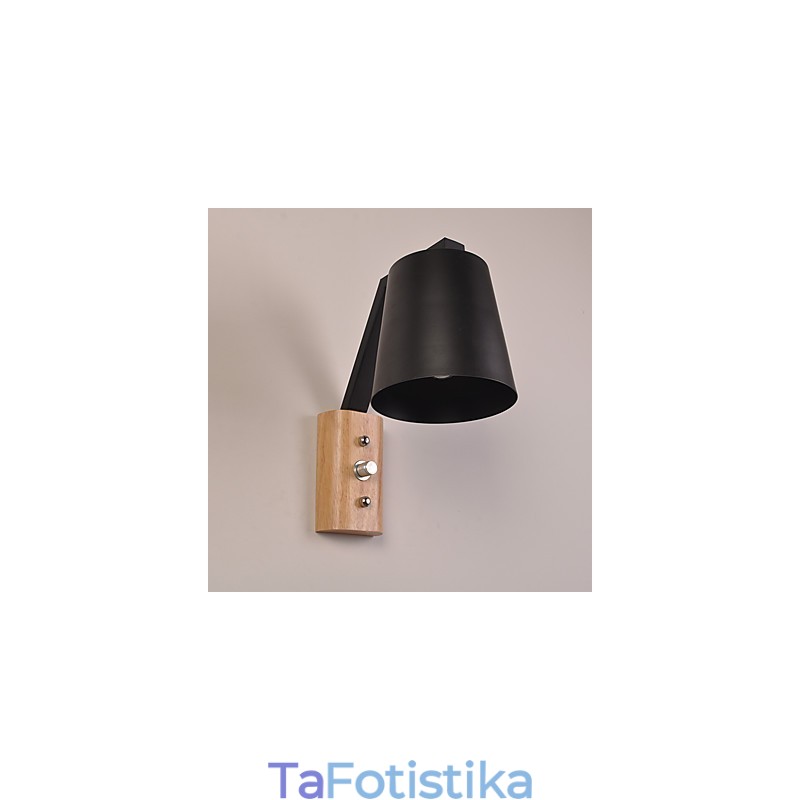 Μοντέρνο μοντέρνο Country Black Oxide Finish χαρακτηριστικό για απλίκες τοίχου Downlight Φωτιστικό τοίχου