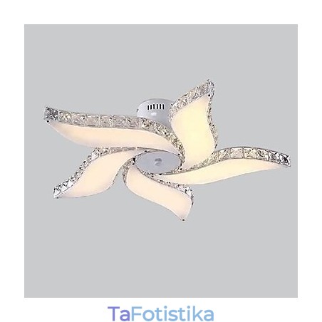 Μοντέρνο Σύγχρονο Crystal Metal Flush Mount Μοντέρνο Σύγχρονο Crystal Metal Flush Mount