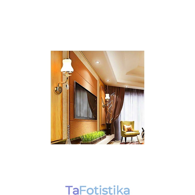 Μοντέρνο, μοντέρνο ηλεκτρολυμένο χαρακτηριστικό για κρυστάλλινο μίνι στυλ προστασίας ματιών, φωτιστικά τοίχου περιβάλλοντος