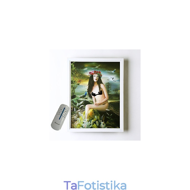 Ενσωματωμένη λειτουργία μοντέρνας σύγχρονης σύγχρονης σύγχρονης ζωγραφικής για απλίκες τοίχου με φως περιβάλλοντος